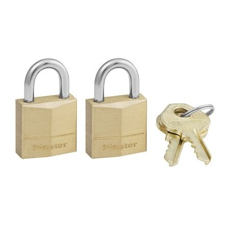 2PK Solid BRS Padlock